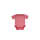 Cosilana Baby Body kurzarm aus Wolle/Seide geringelt
