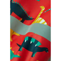 Frugi Puddle Buster Coat, Red Jurassic Coast
