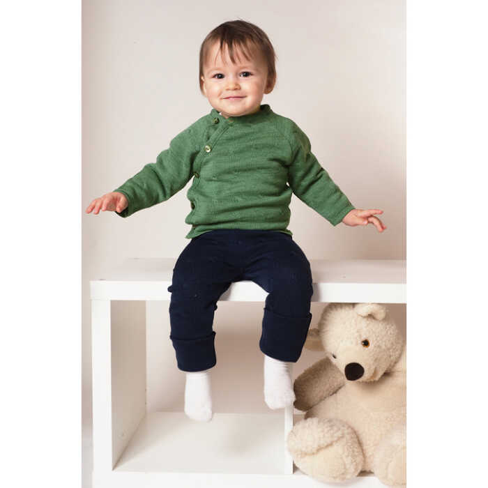 Reiff Schlüttli Twisti Baby Wickelpullover Schurwolle kbT