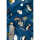 Frugi gefütterte Regenoverall PUDDLE BUSTER blau