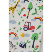 Frugi Lovely Babystrampler weiß