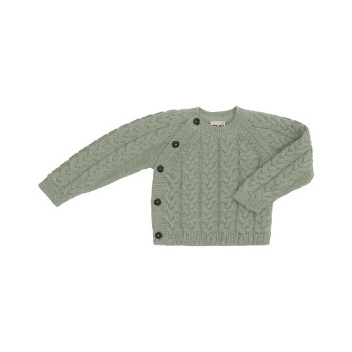 Puri Kimono Zopfmuster 74/80 jade