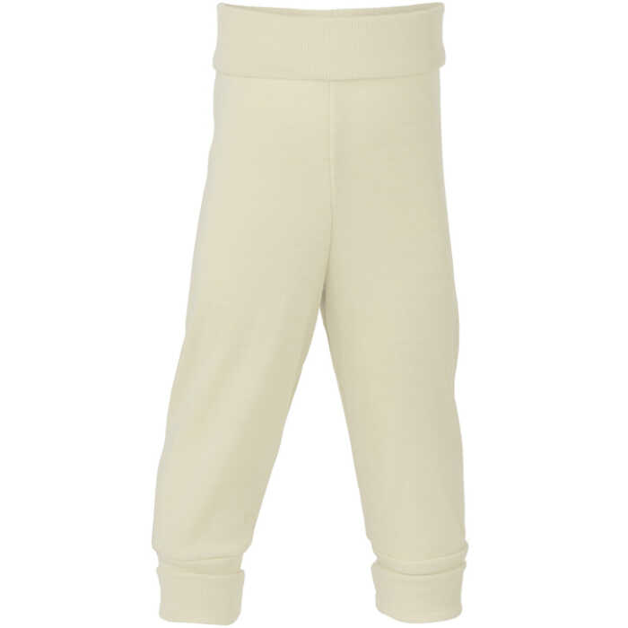 Engel-Baby Hose mit  Nabelbund aus Wolle/Seide