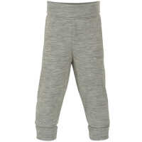 Engel-Baby Hose mit  Nabelbund aus Wolle/Seide