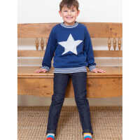 Kite Stretch Denim Schlupfhosen Navy