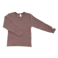 Lilano Kinder Shirt mauve 128 aus Wollfrottee kbT...