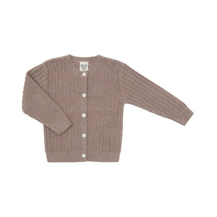 Puri Cardigan Ajour 80%BW kbA 20% Seide