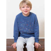 Kite Star Bear Sweatshirt Navy