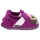 Nanga Slipper Pricky Hedgehog lila aus Schurwolle Kinder Hausschuh