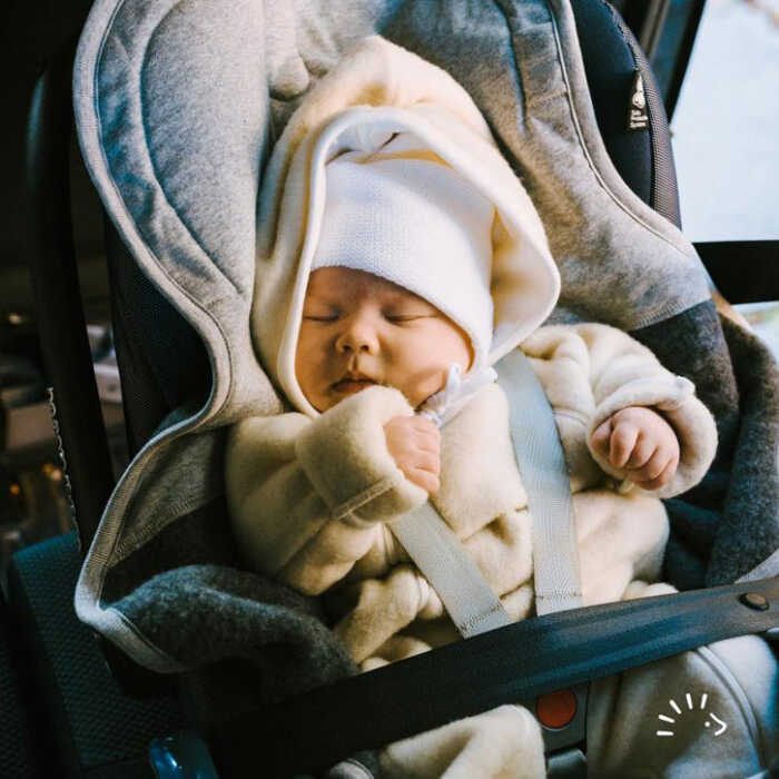 Iobio Baby Overall aus Wollvlies GOTS