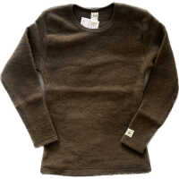 Lilano Kinder Shirt aus Schurwollfrottee Plüsch kbT (Merino)