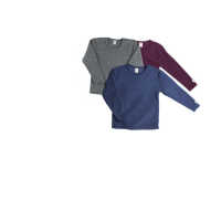 Lilano Kinder Shirt aus Schurwollfrottee Plüsch kbT (Merino)