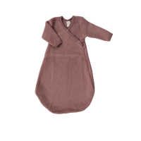 Lilano Schlafsack Wickelform mauve 74/80 aus Wollfrottee...
