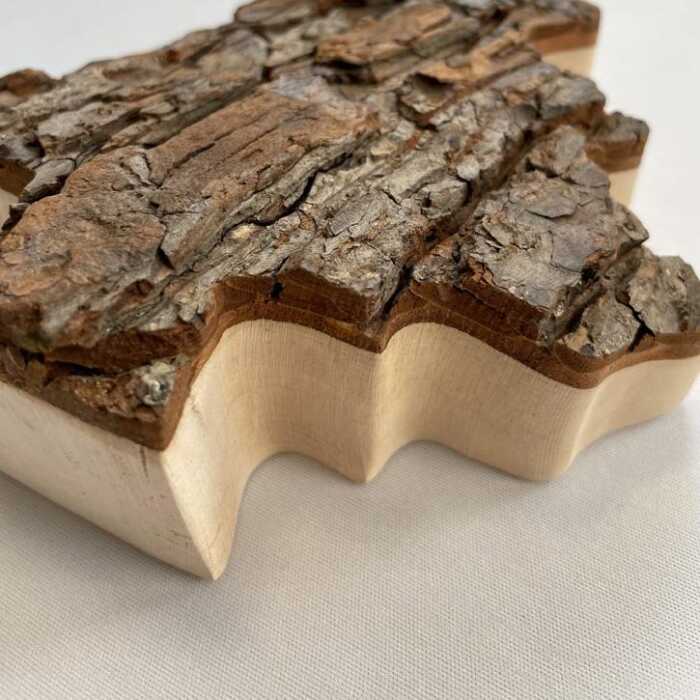 Waldfabrik Tannenbaum groß 20,5 cm aus Rindenholz