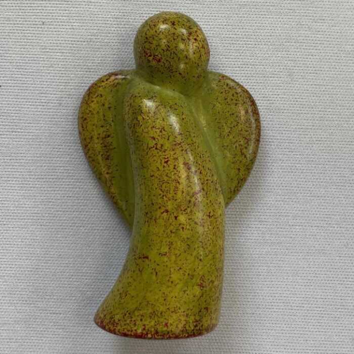 Speckstein Engel klein grün
