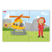 Haba 10 Puzzles - Einsatzfahrzeuge - mit je zwei Teilen ab 2 Jahren