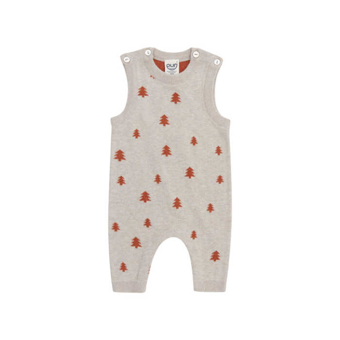 Puri BabyStrampler forest design aus Biobaumwolle / Wolle kbT