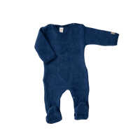 Lilano Baby Anzug mit Fuß aus Wollfrottee...