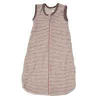 Lilano Schlafsack ohne Arm 90cm mauve  aus Wollfrottee KbT