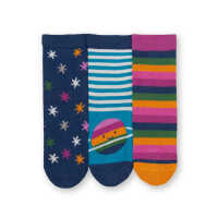 Kite Starburst Kinder Socken aus Biobaumwolle GOTS