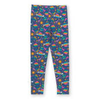 Kite Starburst Kinder Legging Navy GOTS im Weltraumdesign