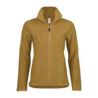 Engel Damen-Jacke, m. RV, Woll-Fleece