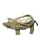 Pat und Patty Wildschwein beige Kuschelkissen 30 x 43 cm