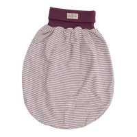 Lilano Baby Wickelsack mit Nabelbund beere aus Wolle/Seide