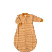 Lilano Strampelsack mit Arm 74/80 curry aus Wollfrottee kbT