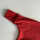Lilano Schlafsack UNI mit Füßen 86/92  rot aus Wolle/Seide
