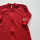 Lilano Schlafsack UNI mit Füßen 98/104  rot aus Wolle/Seide