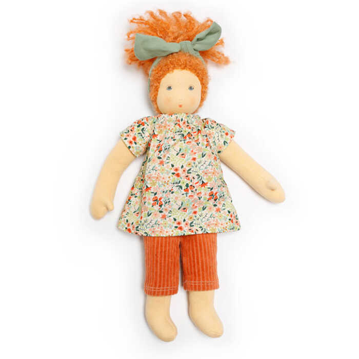 Nanchen Anziehpuppe Flore 38 cm mit Haaren