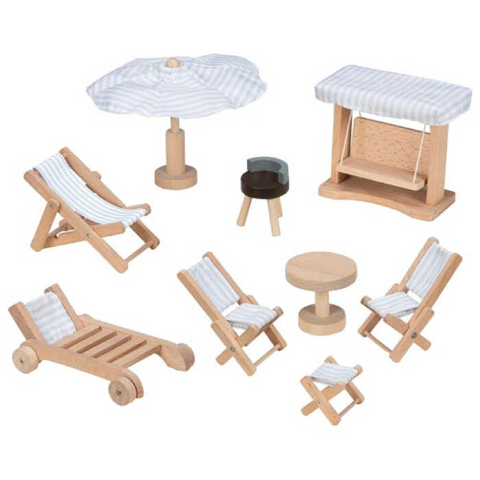 Goki Puppengartenmöbel aus Holz
