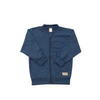 Lilano Baby Jacke 74/80 marine aus Wolle kbT / Seide