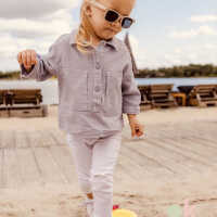 Okky Kinder Sonnenbrille Crab Taupe Beige 3-10 Jahre