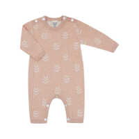 Puri Baby Strick Overall Baumwolle kbT/Seide GOTS Einteiler