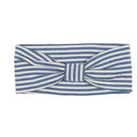 Pickapooh Krystel Stirnband jeans-natur Gr.1 aus Wolle/Seide