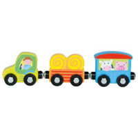 Goki Pepes Traktor mit Magnetkupplung, 21cm,  2+