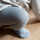 GoBabyGo 74/80 Grey Melange Krabbelstrumpfhose aus Baumwolle