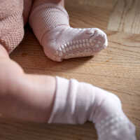 GoBabyGo 27-30 Soft Pink Stoppersocken aus Bambusviskose