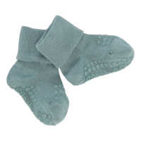 GoBabyGo 17-19 Dusty Blue Stoppersocken aus Bambusviskose