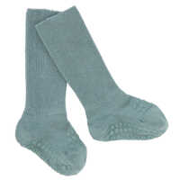 GoBabyGo 17-19 Dusty Blue Stoppersocken aus Bambusviskose