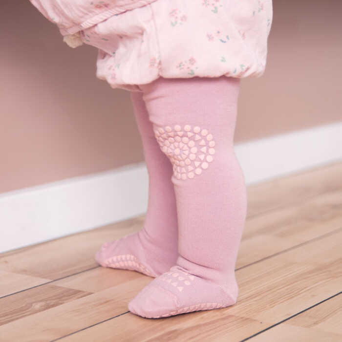 GoBabyGo Krabbelstrumpfhose aus Baumwolle