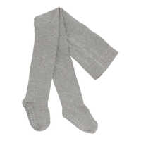 GoBabyGo Anti-Rutsch Strumphose Grey Melange aus Baumwolle