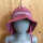 Pickapooh Feuerwehr 56 Strick BW kbA rosé UV40/BW-Strick kbA Streifen lila rosa weiß