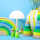 Grimms Regenbogen Neongrün 10-teilig