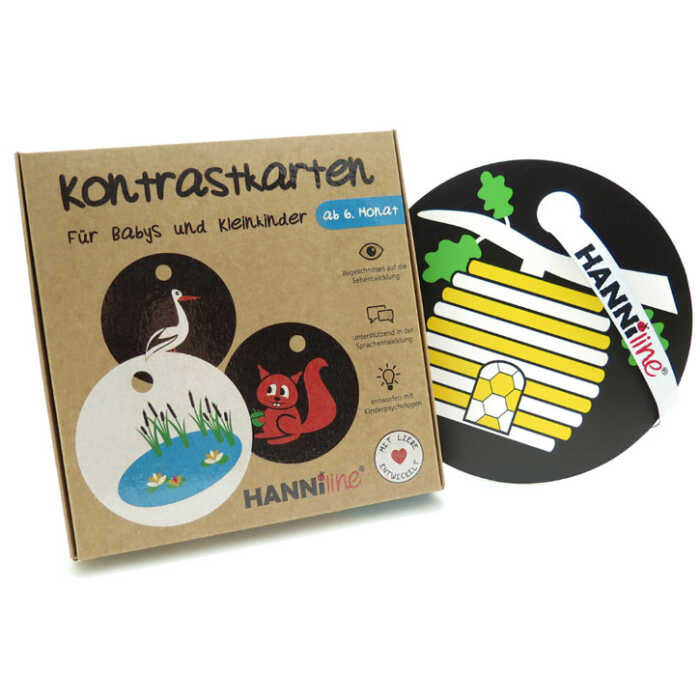 Hanniline Kontrastkarten ab dem 6. Lebensmonat