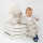 Nanga hoher Baby Hausschuh mit Klett aus Schurwolle Design
