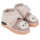 Nanga hoher Baby Hausschuh mit Klett aus Schurwolle Design