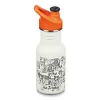 Klean Kanteen Kid Classic 355ml Kinder Trinkflasche Sport Cap 3+ aus Edelstahl
